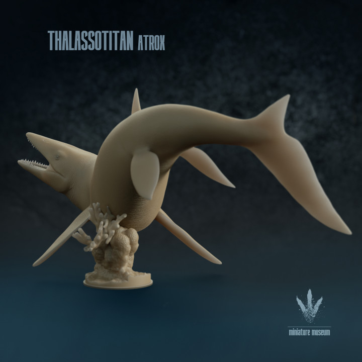 Thalassotitan atrox : The Titan Mosasaur image