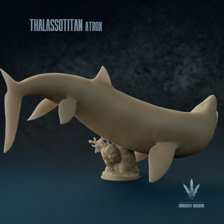 Thalassotitan atrox : The Titan Mosasaur image