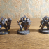 Minotaurs (guardians) – Space Dwarves of the "Federation of Tyr" print image