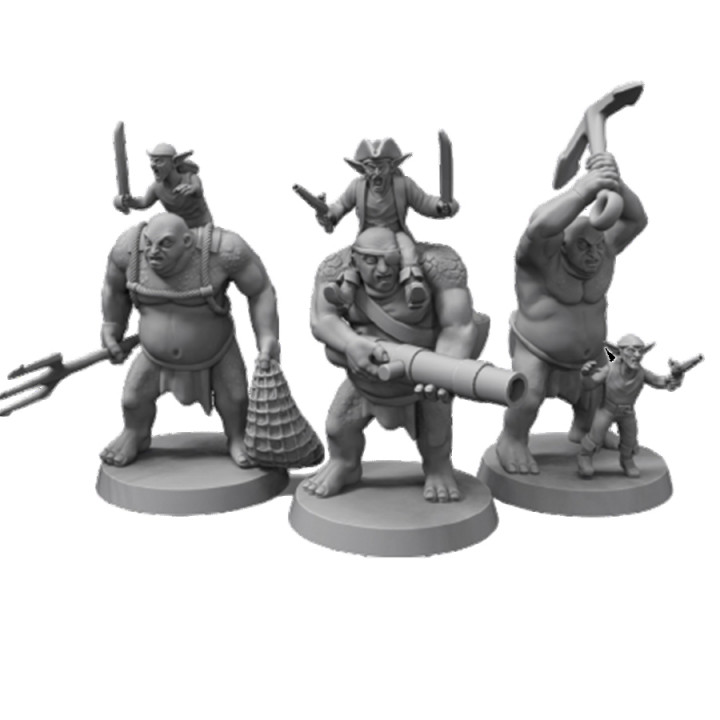 Pirate Crew - TROLLS & GOBLINS - Presupported image
