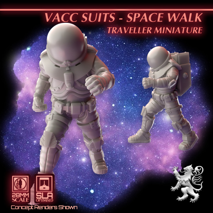 Vacc Suits - Space Walk Traveller Miniature