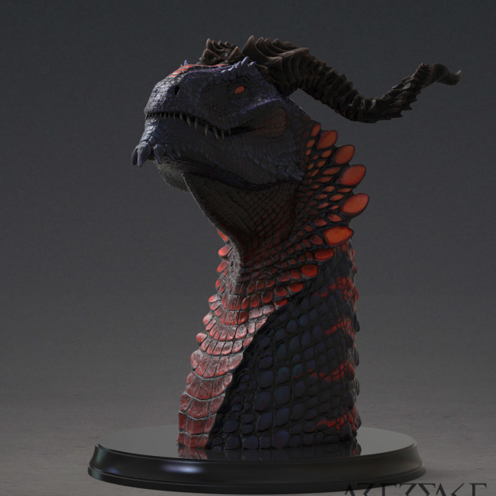 Ssathraz Dragon bust image