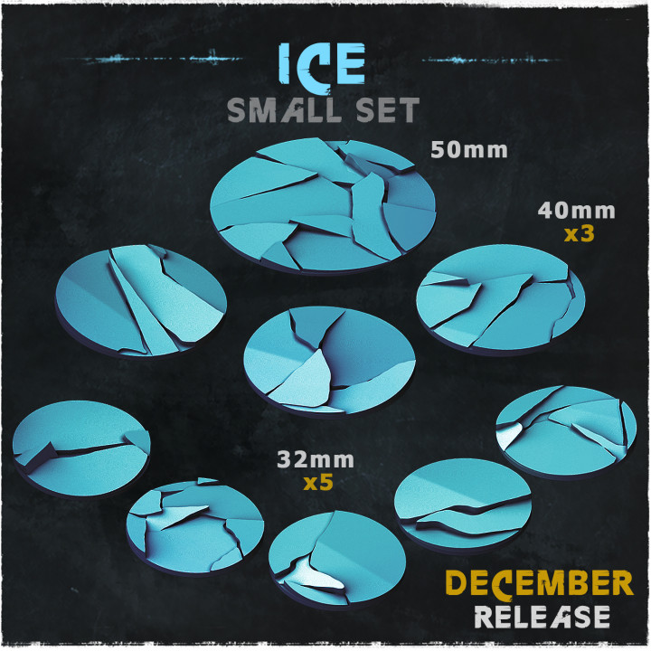 Ice-Bases & Toppers (Small Set)