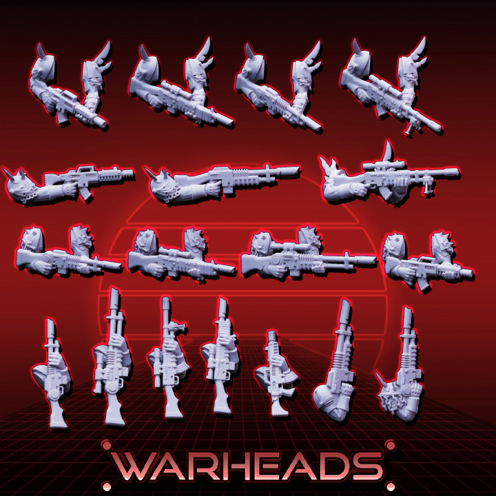 Renegade Weaponry - Regular weapons and sniper rifles only! (34 arm bits) image