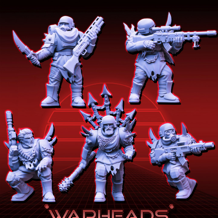 Treacherous Renegade Band! (5 models - 80 bits) - They know no loyalty! image