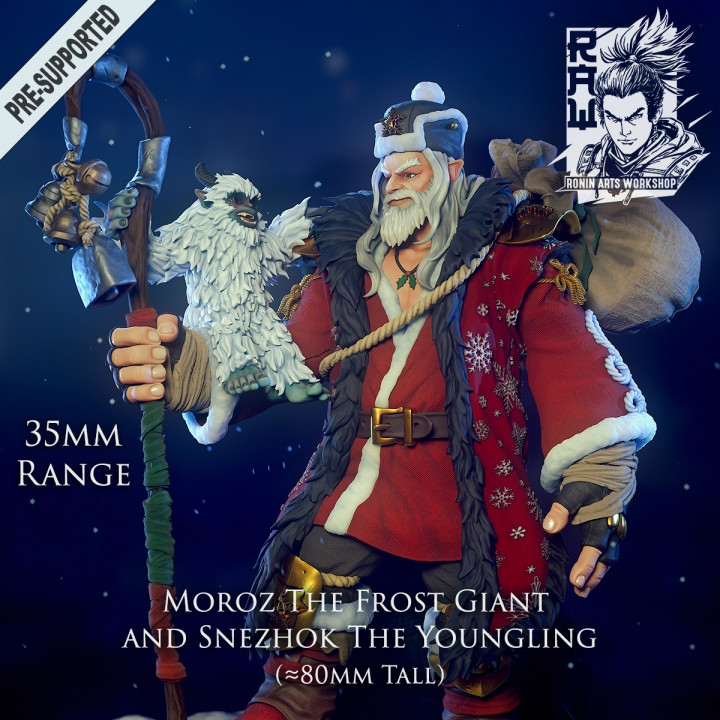 Moroz The Frost Giant - Father Christmas Figure image