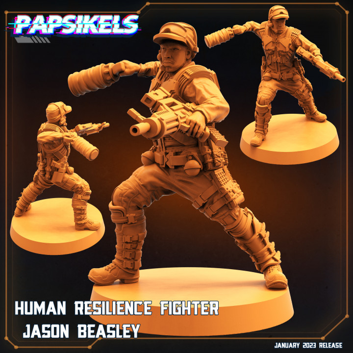 HUMAN RESILIENCE FIGHTER JASON BEASLEY image