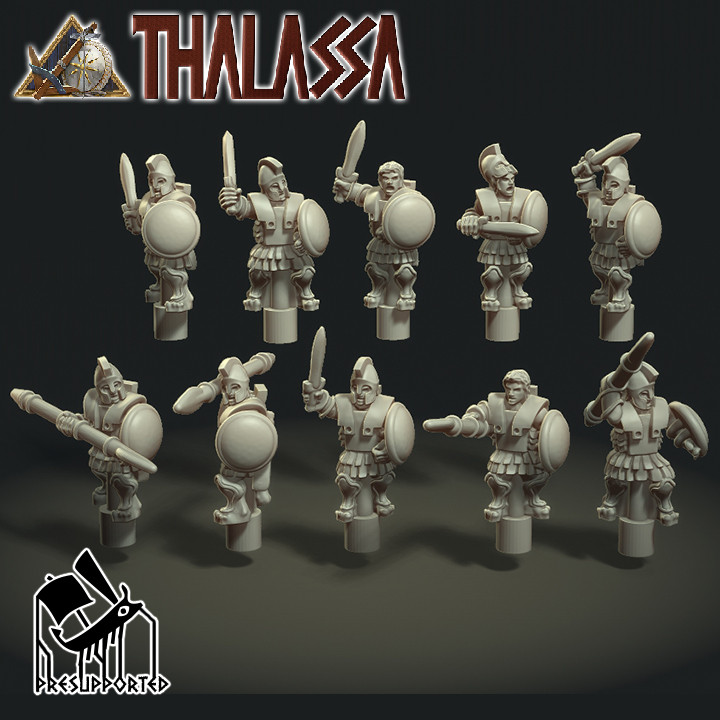 Thalassa: Epibatai (Marines) crew stands image