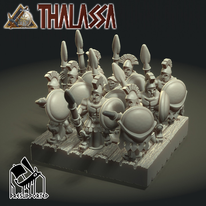 Thalassa: Hoplites crew stands image
