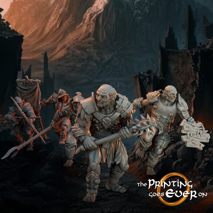 Assault Orcs - Set B - Presupported