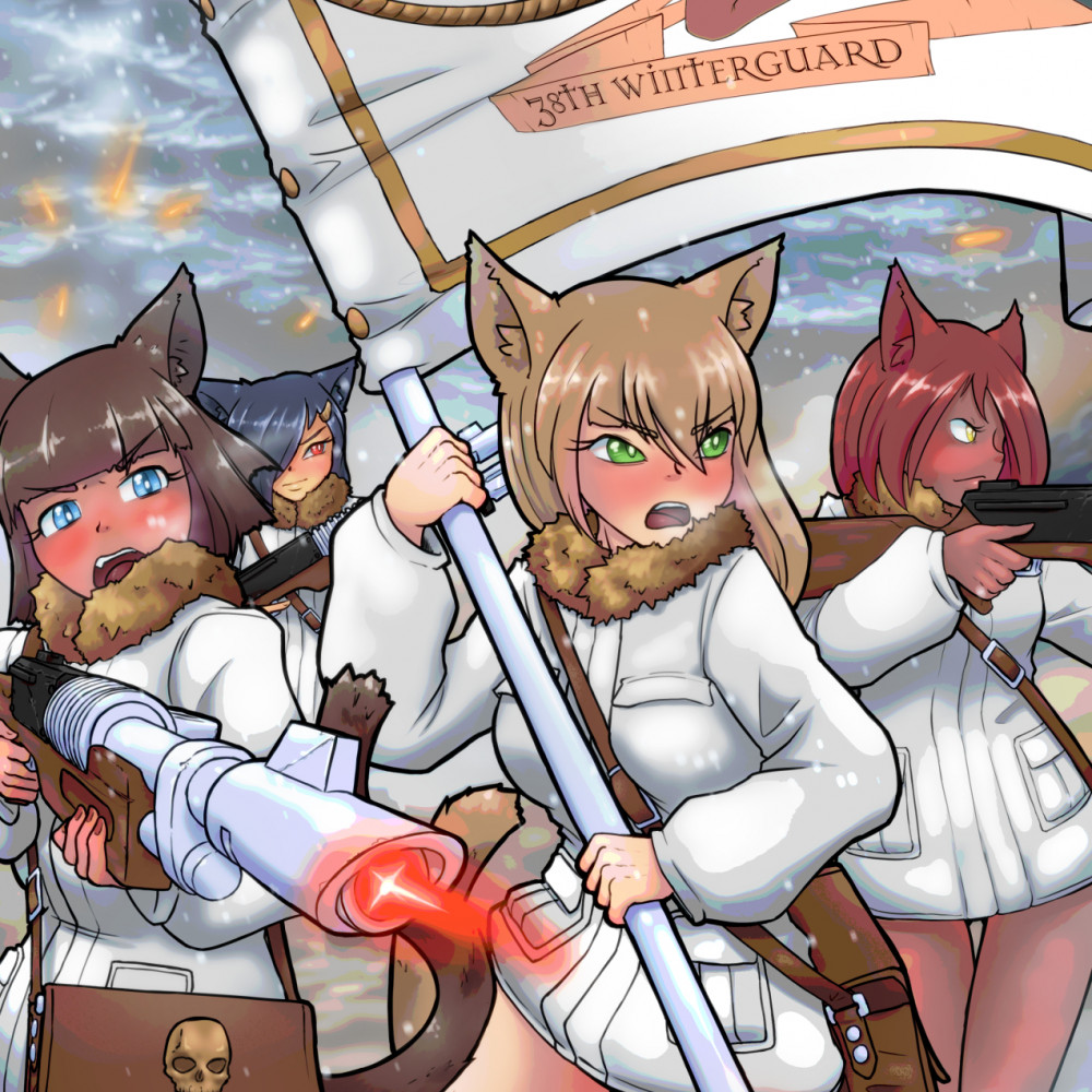 NyokanWinterguardStandardBearer