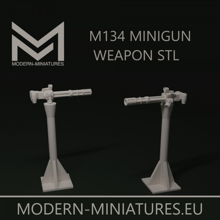 Vehicle Weapon STL Pack image