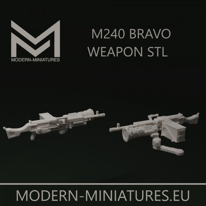 M240 Bravo Machine Gun