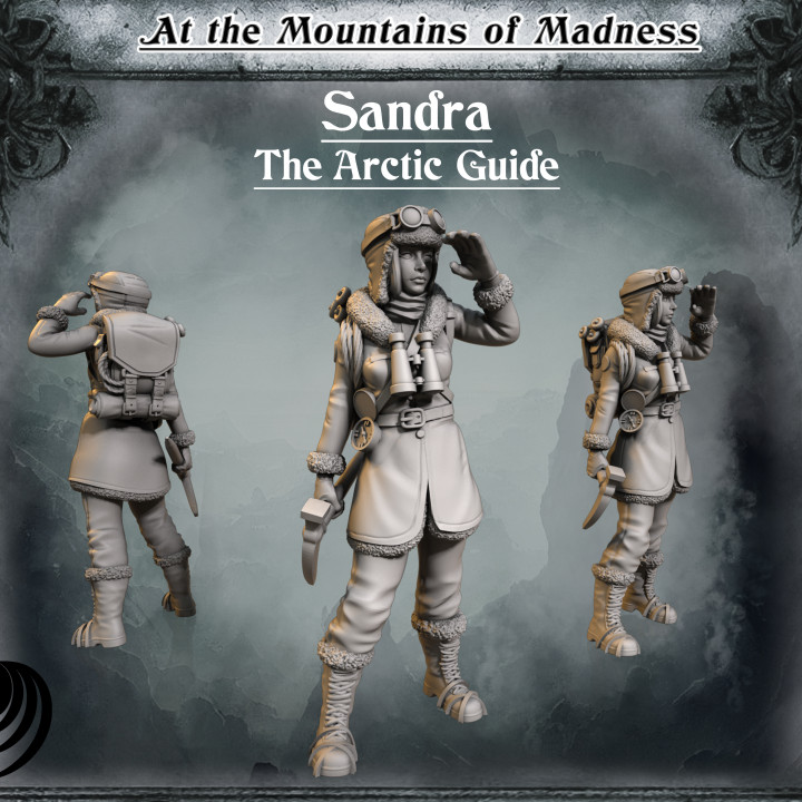 Sandra the Arctic Guide - At the Mountains of Madness Campain image