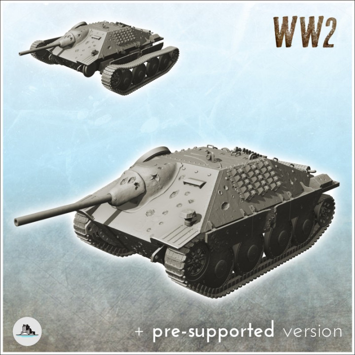 3D Printable German vehicles WW2 pack - Germany Eastern