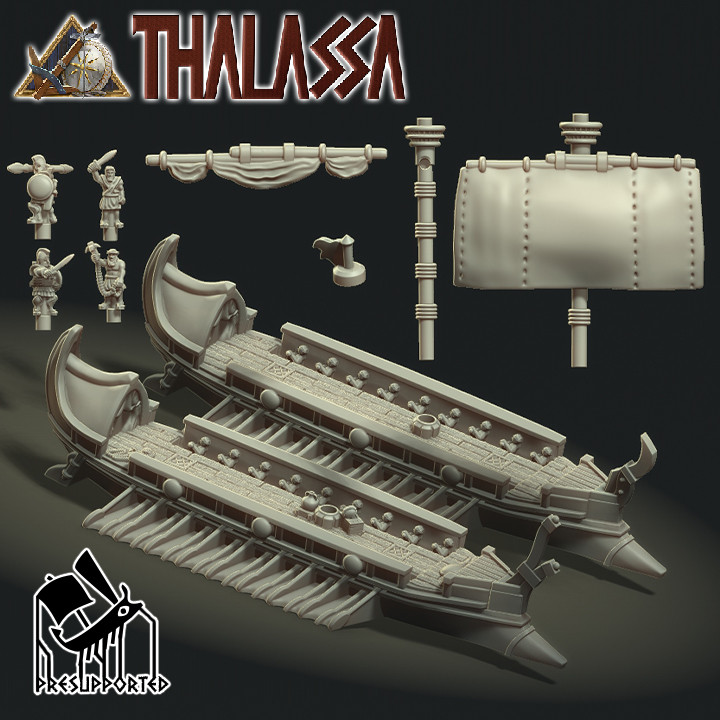Thalassa: Penteconter Tolmirós Class Auxiliary Ship image
