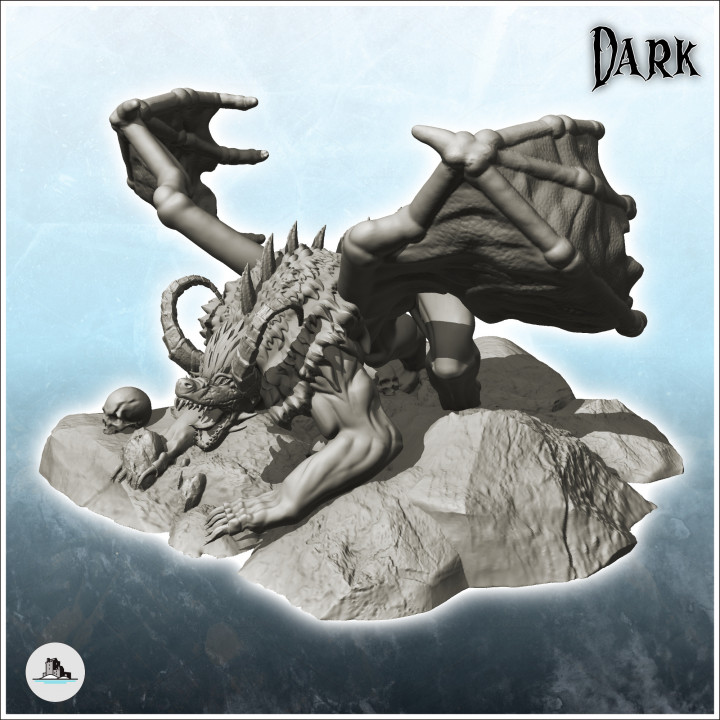 Dragons pack No. 1 - Fantasy Medieval Dark Chaos Animal Beast Undead image