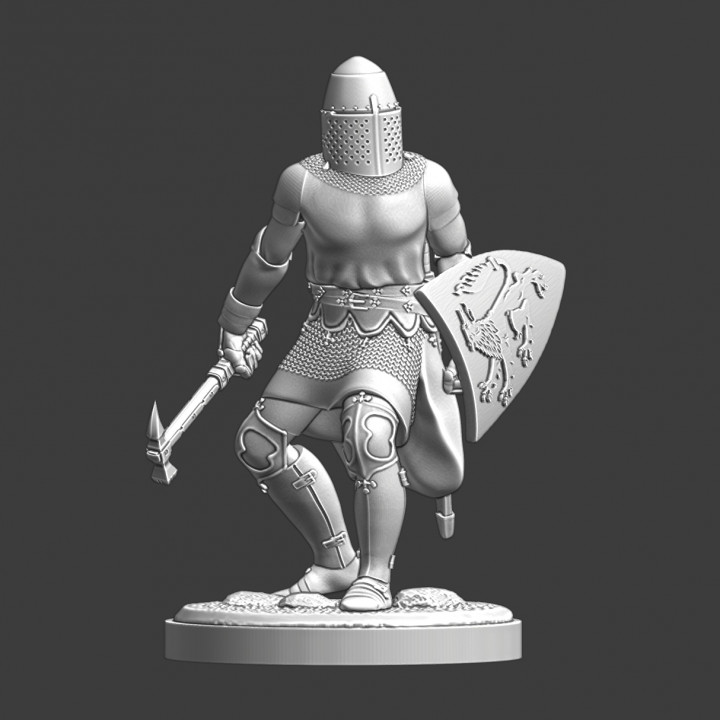 3D Printable Norwegian Knight Sigmar The Great from Ulvsborg by ...