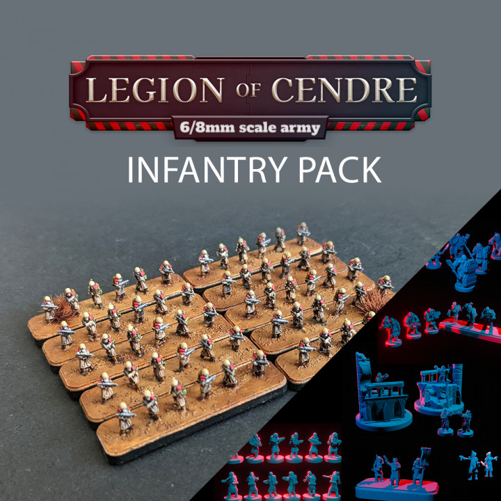 Legion of Cendre - Infantry Pack's Cover