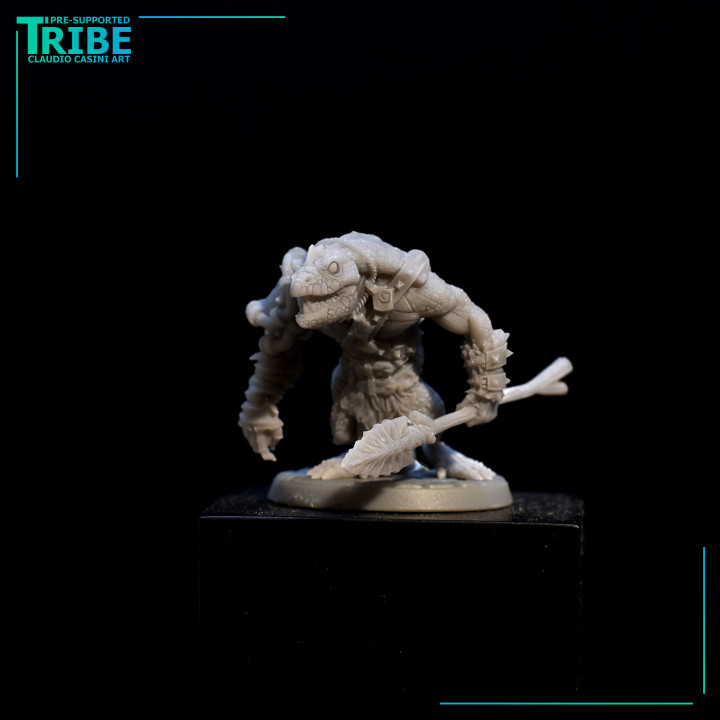 (0009) Troglodyte with spear