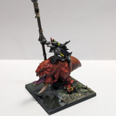 Picture of print of The Goblin Leader by Highlands Miniatures