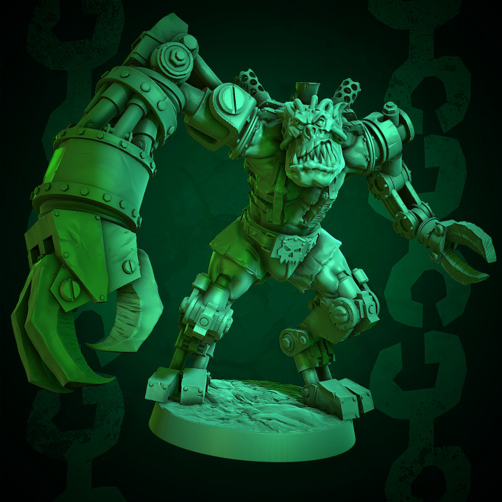 MrModulork's Fistog Orc Cyborg image