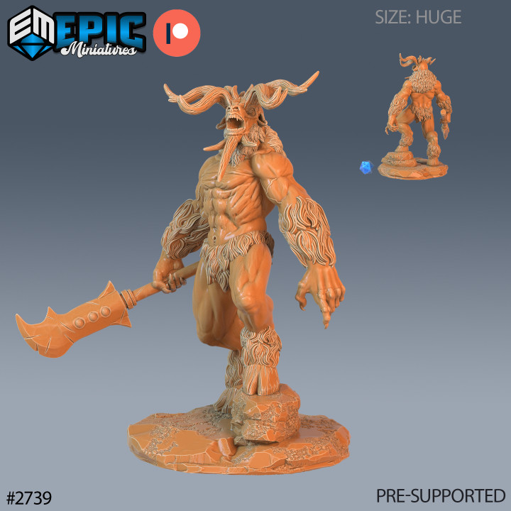 Baphomet Set / Demon Lord / Devil General / Evil Minotaur Overlord / Emperor of the Endless Maze / Hell Army image