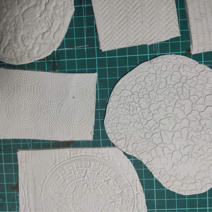 3D Printable DnD terrain rollers – Tiles by 3Demon