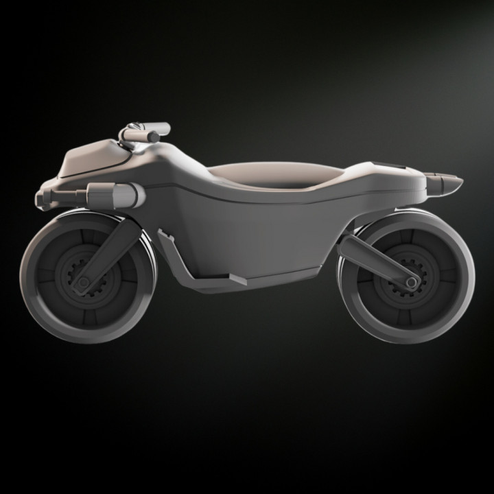 Sci-Fi Motorcycle image