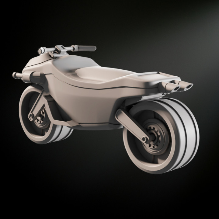 Sci-Fi Motorcycle image