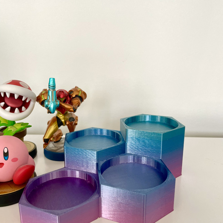 3D Printable Amiibo Display Stand Modular by IK3D
