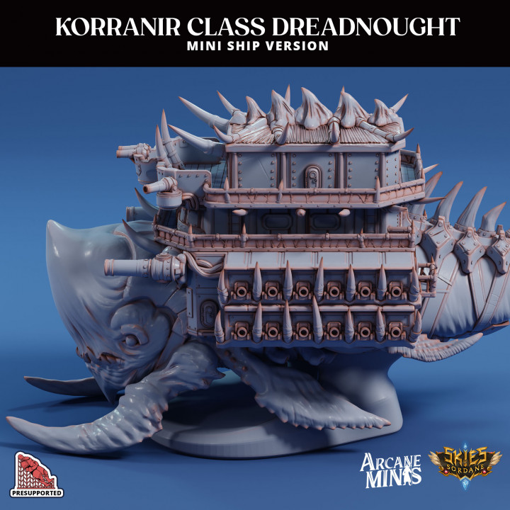 Korranir Class Dreadnought - Mini-Ship image