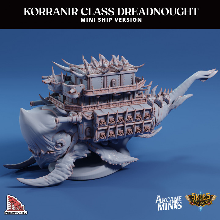 Korranir Class Dreadnought - Mini-Ship image