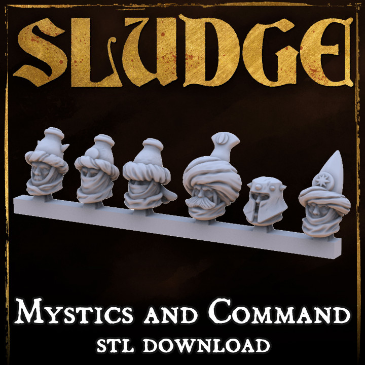 SLUDGE Keth Mystics and Command Conversion Heads image