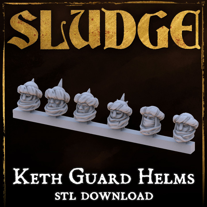 SLUDGE Keth Royal Guard Heads image