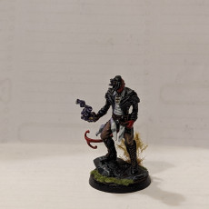 Picture of print of Tiefling Adventurer / Human Devil Hybrid / Evil Humanoid / Ruthless Trickster / Hell Army
