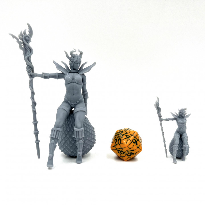 3D Printable Dark Queen Tiamat Human Avatar – Mother of Dragons by ...