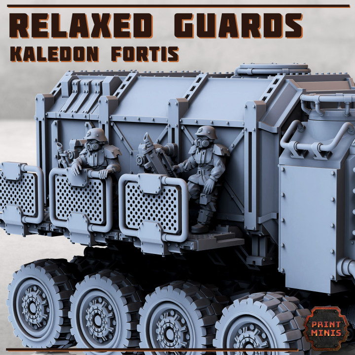 Relaxed Guards x2 - Kaledon Fortis Army image