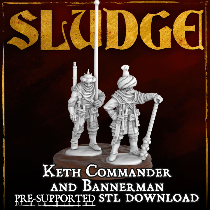 SLUDGE Keth Commander and Bannerman image