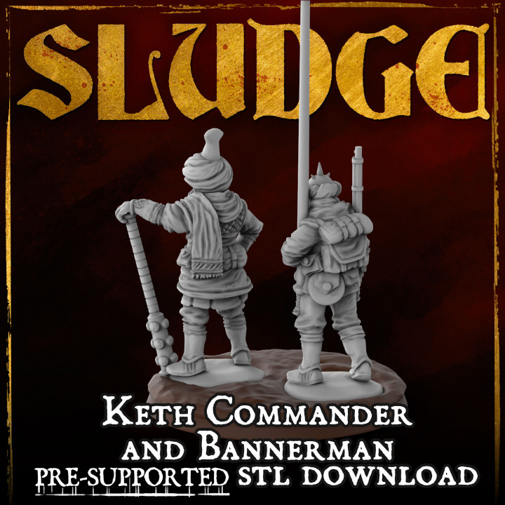SLUDGE Keth Commander and Bannerman image