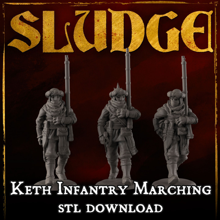 SLUDGE Keth Line Infantry Marching image