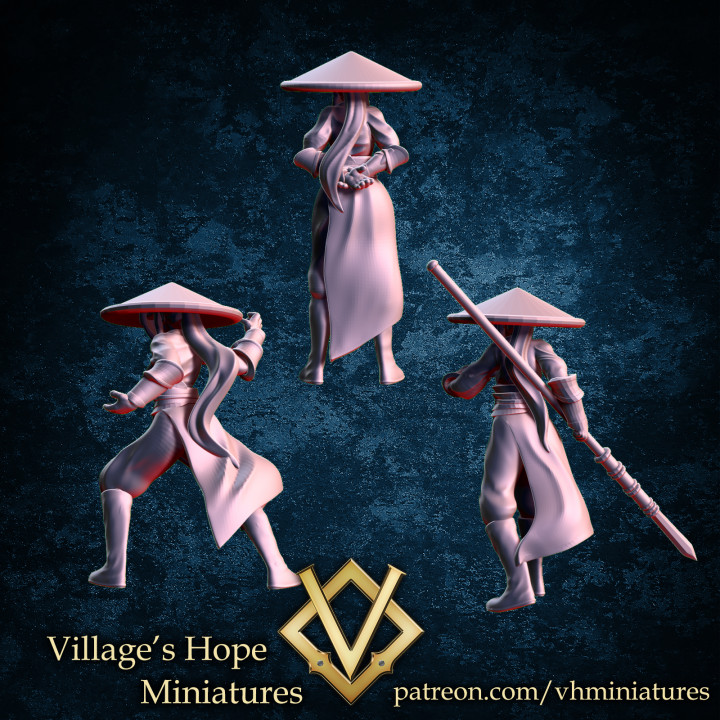 conceal wuxia sect guard female 3 pose