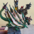 Orc Warlord mounted on Wyvern print image