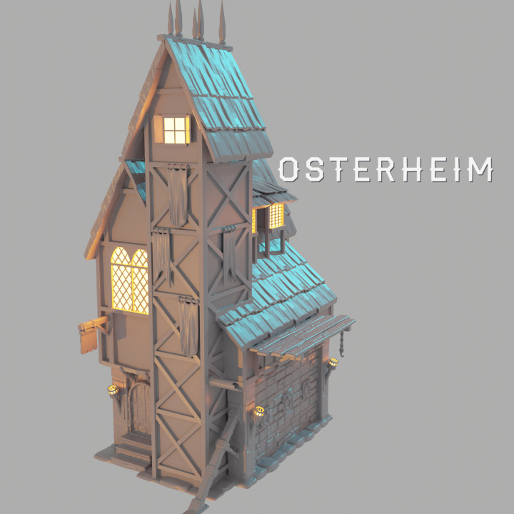 OSTERHEIM - Merchant House with Tower image