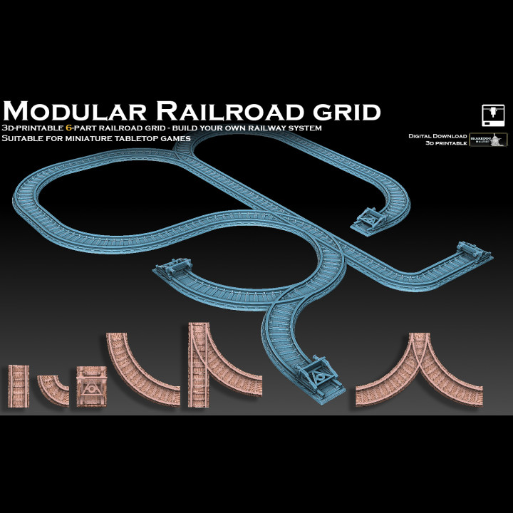 Modular Railroad Grid image