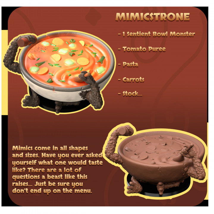 Mimicstrone Miniature - pre-supported image