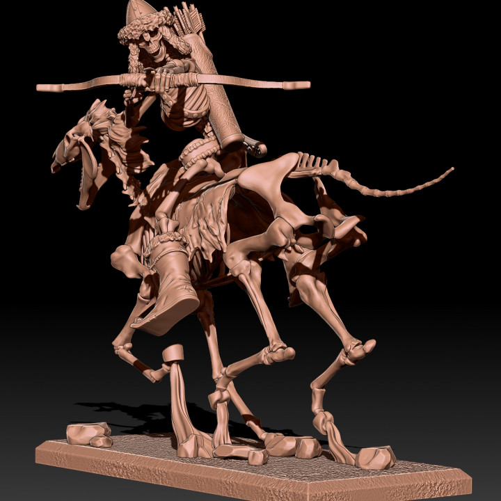 Skeleton archer cavalry image
