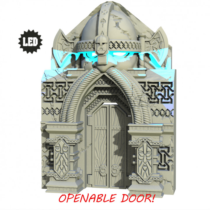 LED Dwarven Gate