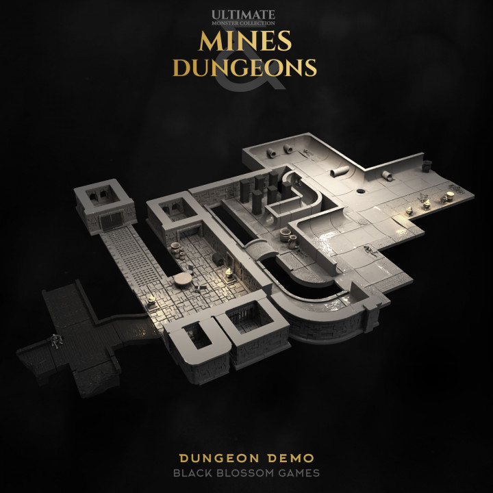 Dungeon Decorations & Terrain :: Black Blossom Games image