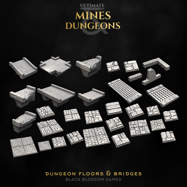 Dungeon Decorations & Terrain :: Black Blossom Games image